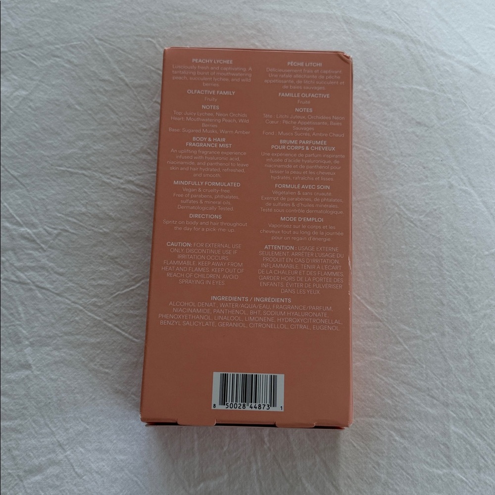 Touchland Peachy Lychee Power Essence Body Hair Mist - Picture 2 of 2